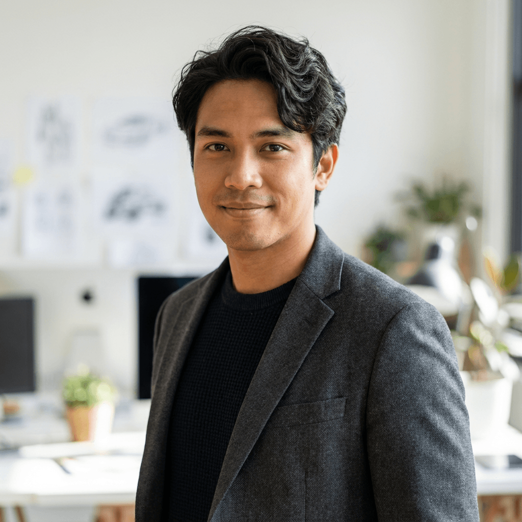 Jordan Mitchell, founder of independent denim brand