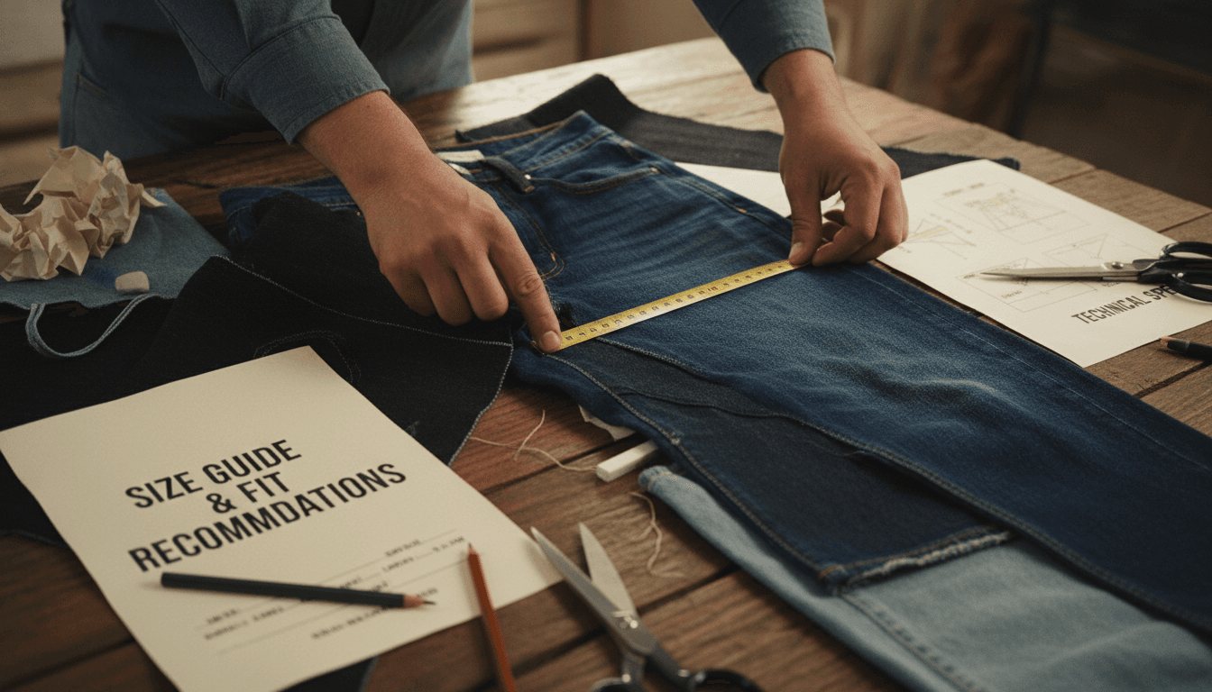 Implementing sizing and fit recommendations based on Syzr analysis