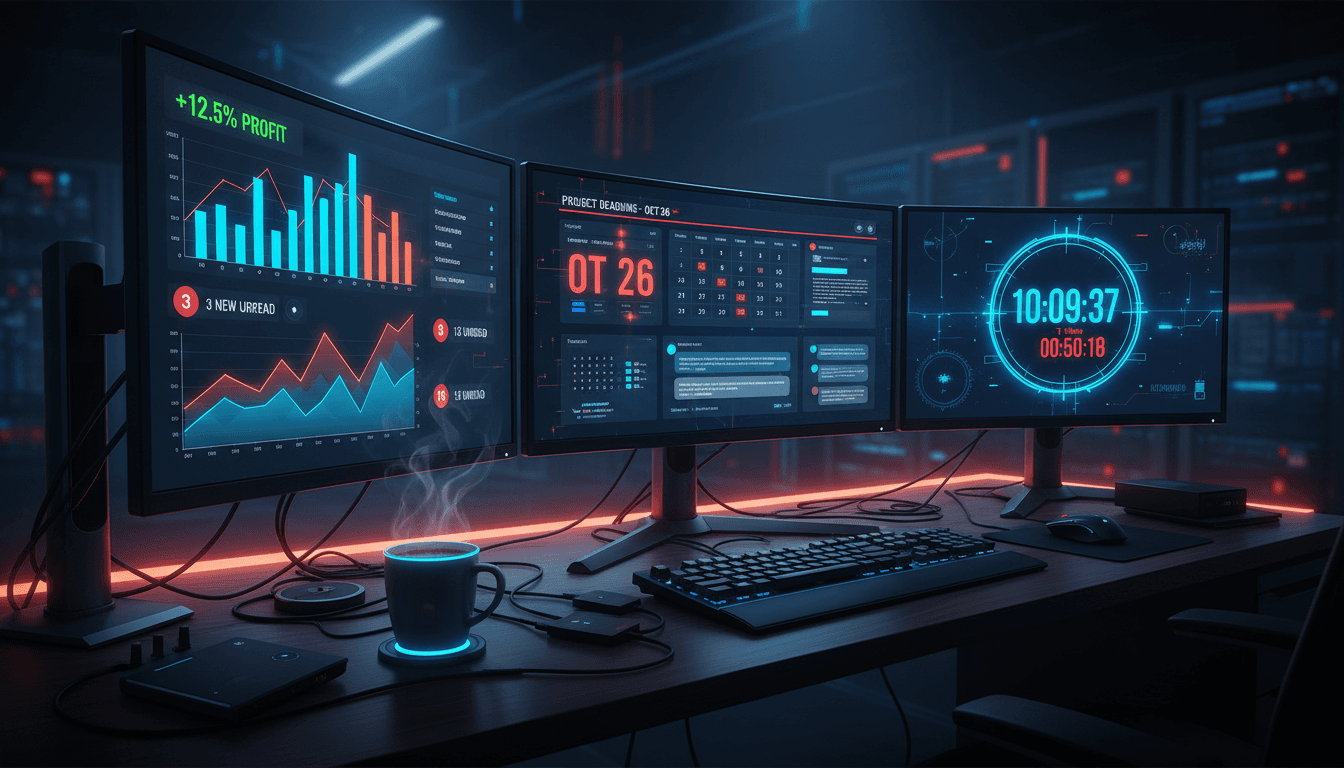 Analytics team dashboard showing rapid turnaround reporting process